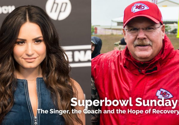 Superbowl Sunday: The Singer, the Coach and the Hope of Recovery